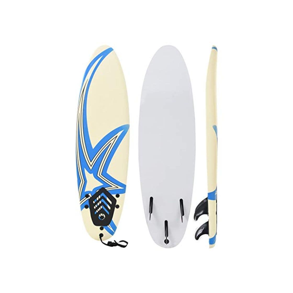 Product vidaXL Tabla de Surf 170 cm Estrella Deporte Acuático Exterior Navegación Mar