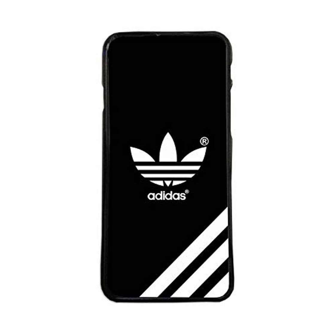 Product ELHURON Fundas De Moviles Carcasas De Moviles Funda Carcasa Compatible con Adidas Logo Hoja y Rayas