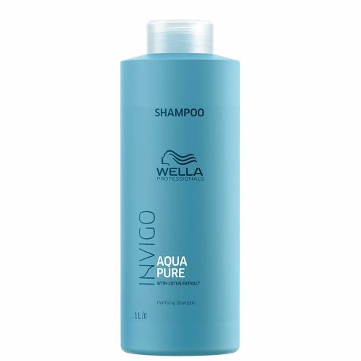 Belleza Wella INVIGO Balance Aqua Pure Shampoo Unisex No profesional Champú 1000 ml