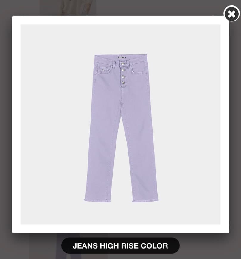 Producto JEANS HIGH RISE COLOR