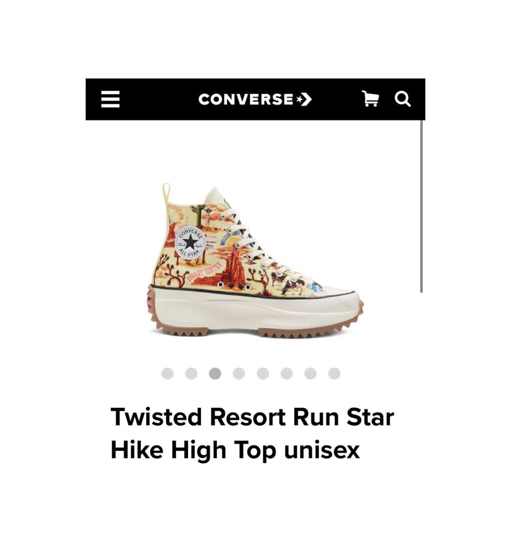 Fashion Twisted Resort Run Star Hike High Top unisex - Converse ES