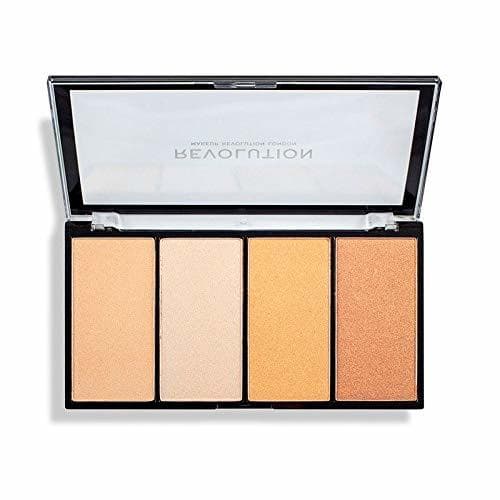 Beauty I HEART REVOLUTION RE-LOADED LUSTRE LIGHT WARM PALETA ILUMINADORES 5 GR