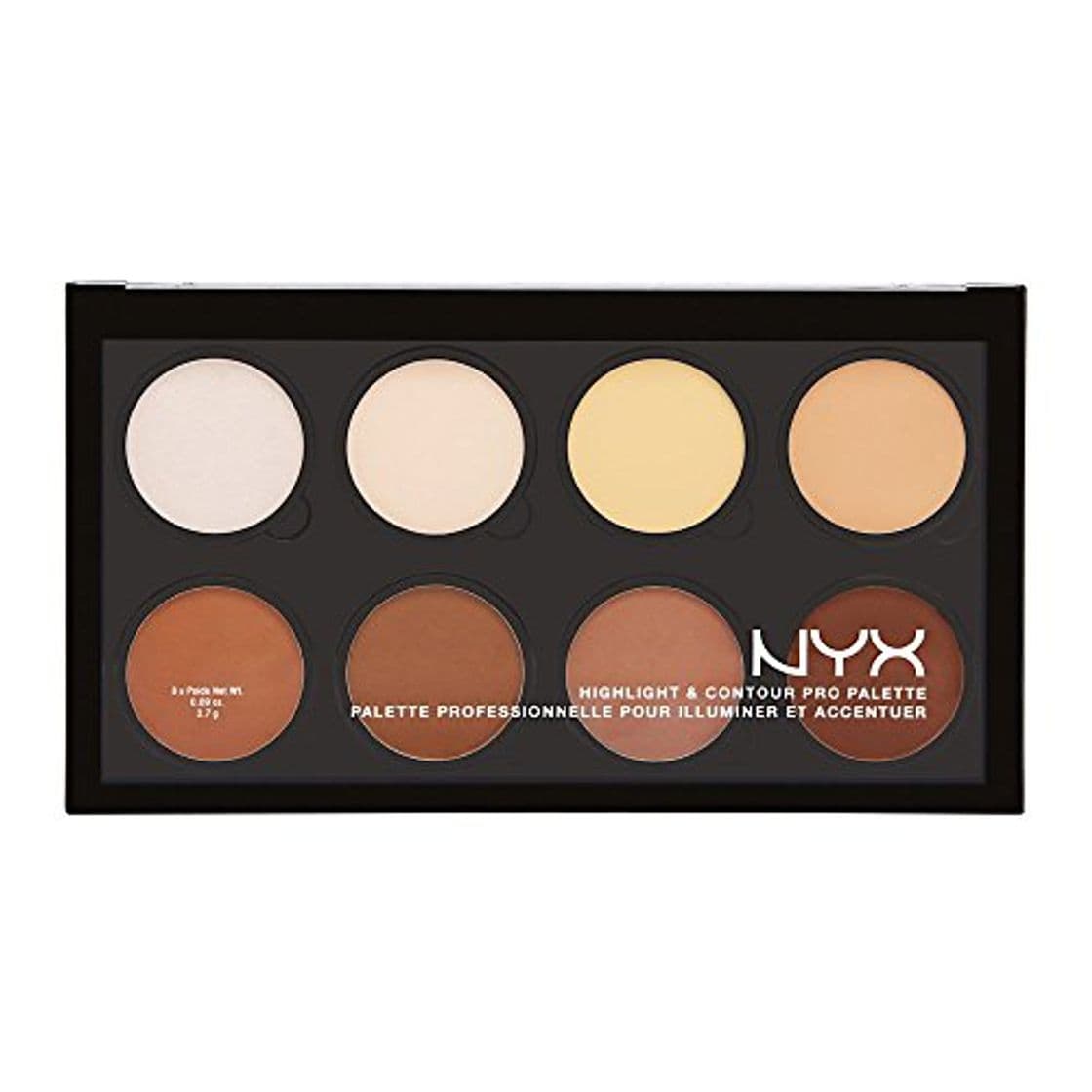 Beauty NYX Professional Makeup Paleta de contouring Highlight & Contour Pro Palette