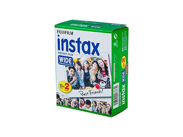 Electrónica Fujifilm Instax Wide - Película fotográfica instantánea de gran formato