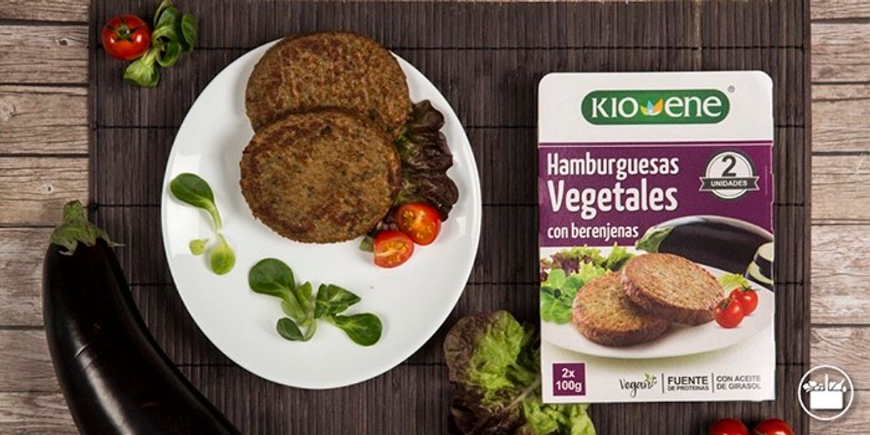 Product Hamburguesa vegetal de berenjena