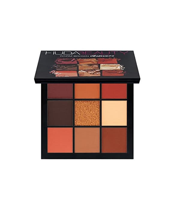 Beauty Huda belleza cálido marrón obsesiones paleta