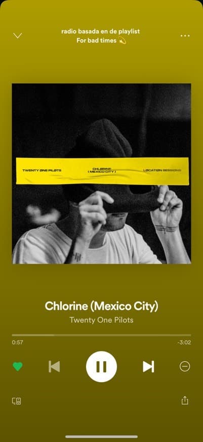 Moda Chlorine (Mexico City) by Twenty One Pilots on Spotify