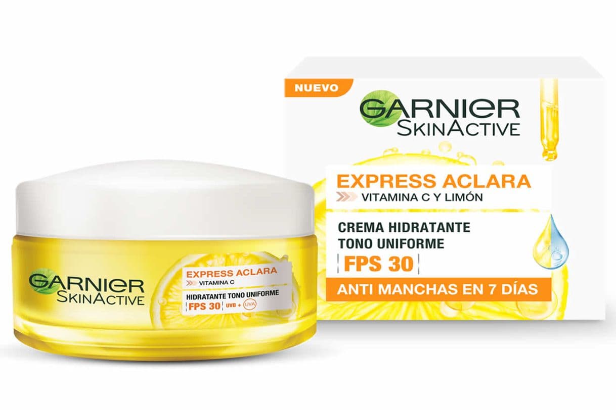 Fashion Garnier Skin Naturals Face Garnier skin active express aclara crema ...