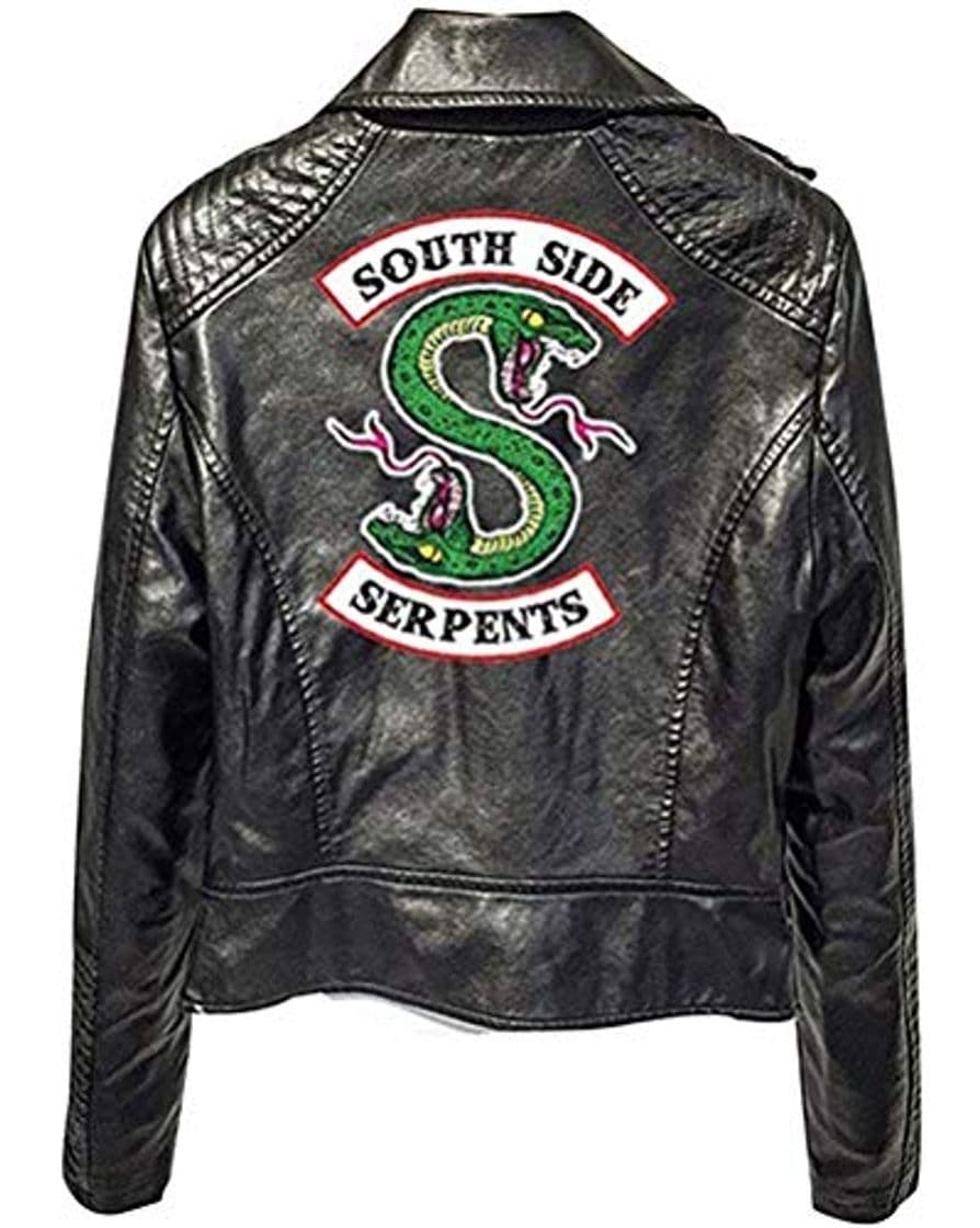 Product Yesgirl Moda Riverdale PU Chaquetas De Cuero Mujeres Southside Serpents Moto Biker