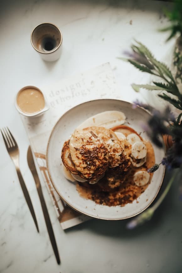 Fashion Banofee pancakes