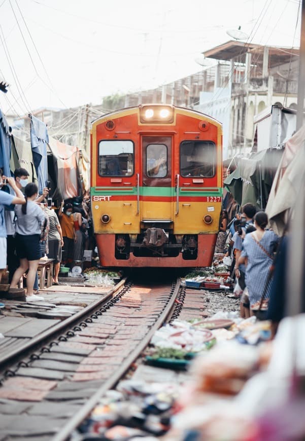 Place Maeklong Railway Market