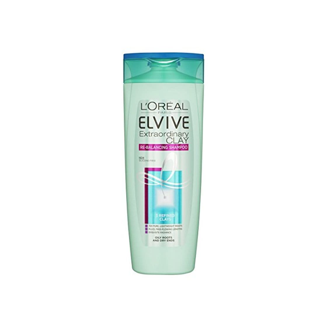 Belleza L'Oreal Paris Elvive extraordinaria arcilla reequilibrio Shampoo