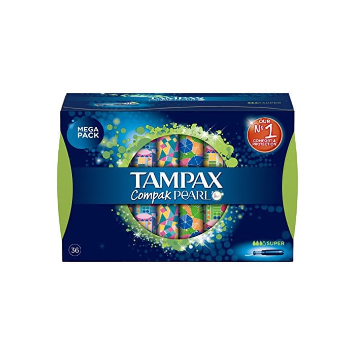 Product TAMPAX Compak Pearl Super