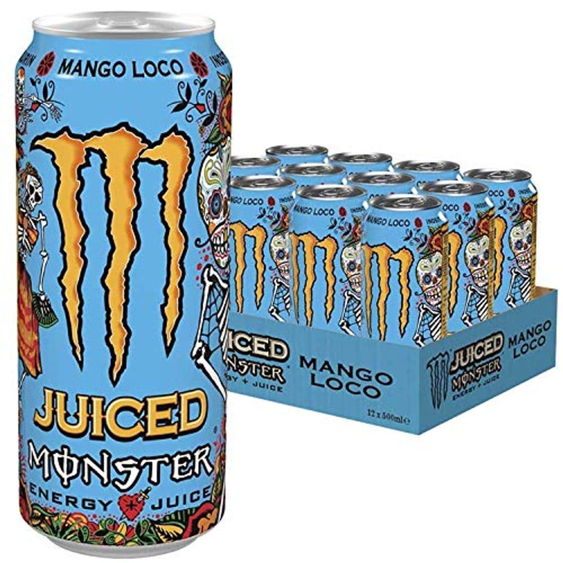 Producto Monster Energy Mango Loco con zumo de mango