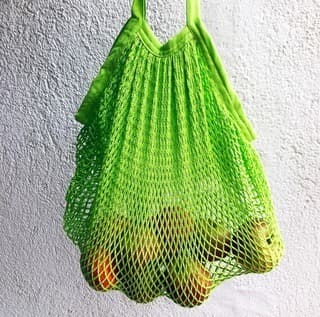 Product Bolsa de malla de algodón ecológico