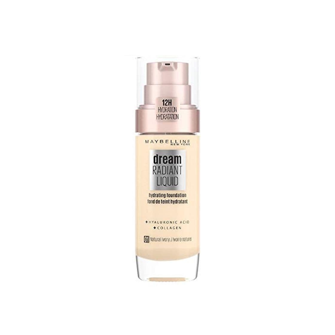 Beauty Maybelline Dream Satin Foundation Maquillaje Fluido 1 Natural Ivory