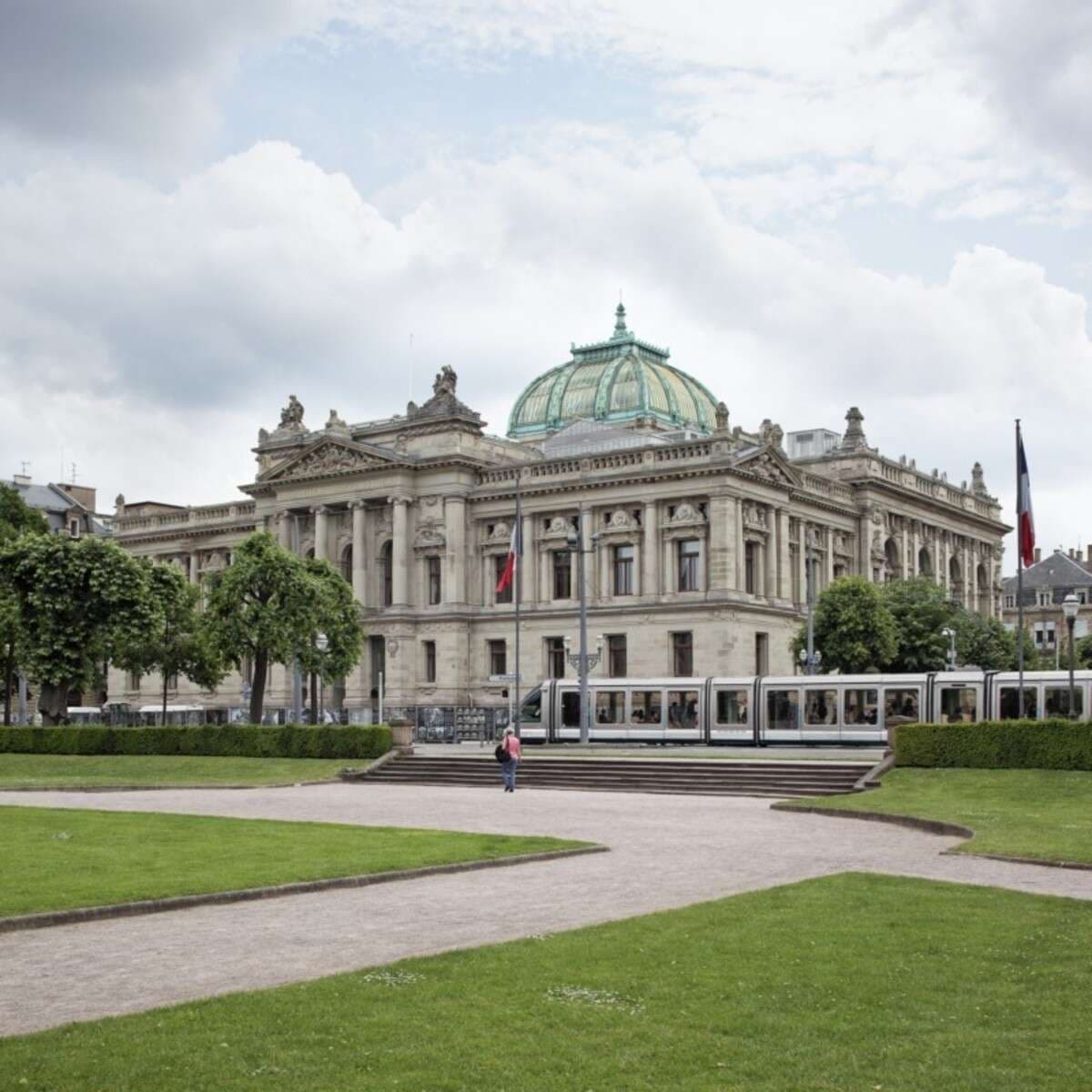 Lugar Biblioteca nacional y universitaria de Estrasburgo