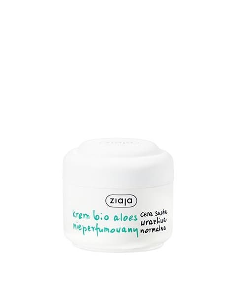 Belleza Ziaja - Bio Aloe Crema non-perfumed piel seca y normal - 50 ml