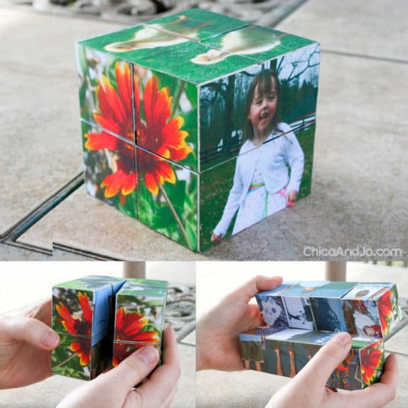 Moda Valentine's Day Creative Gift Multiphoto Colorful Rubik's Cu