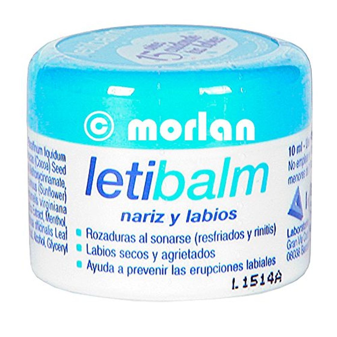 Belleza LETIBALM NARIZ Y LABIOS TARRO 10 ML