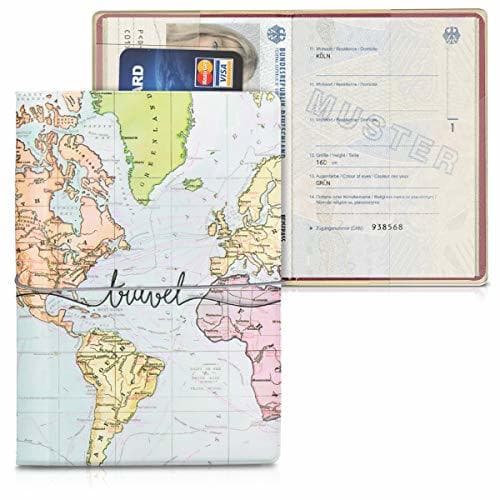 Electronic kwmobile Set de 1x fundas protectoras de pasaporte