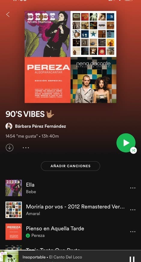 Moda PLAYLIST “90’S VIBES”