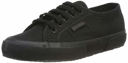 Fashion Superga 2750-Cotu Classic, Zapatillas Unisex Adulto, Negro