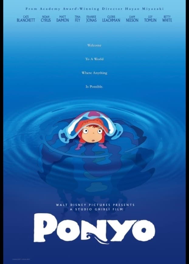 Película Ponyo 