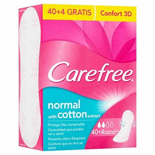 Product Carefree Salvaslip Cotton Sin Fragancia 44 unidades 120 g