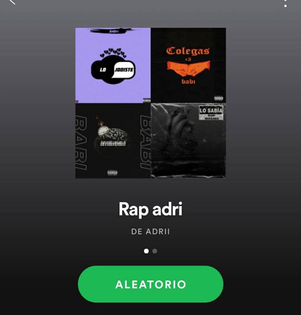 Canción Lista que tengo de todo tipo de rap en español 🎤🎧