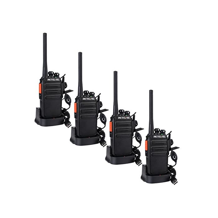 Electronic Retevis RT24 Walkie Talkie Recargable PMR 446 Two Way Radio 16 Canales