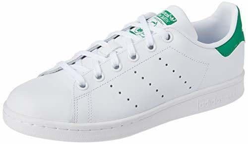 Fashion Adidas Stan Smith J - Zapatillas para Niño,Blanco