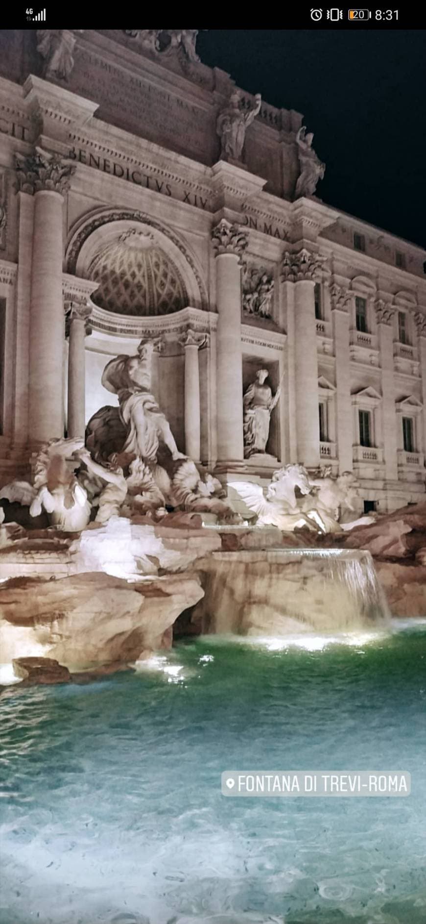 Lugar Fontana di Trevi