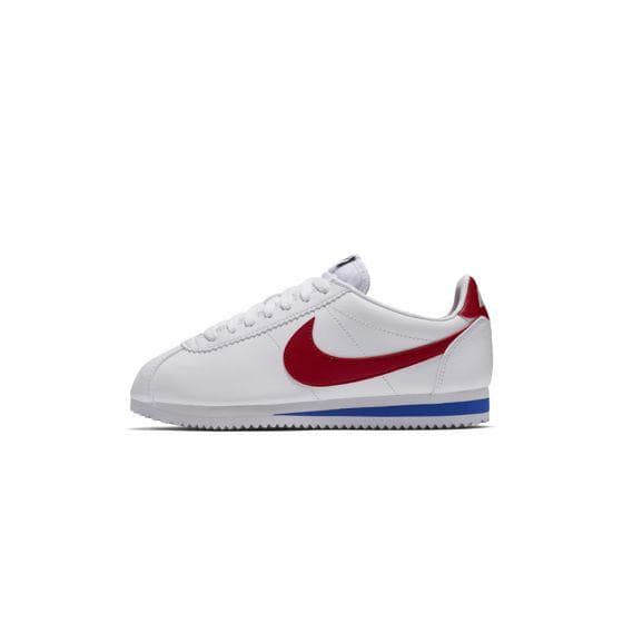 Moda Nike Classic Cortez Leather, Zapatillas para Mujer, Blanco