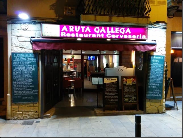 Restaurantes Restaurante La Ruta Gallega