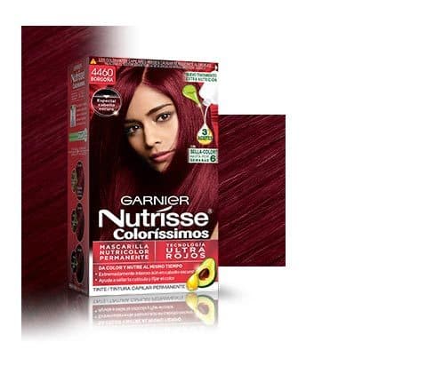 Moda Tinte Garnier Nutrisse Coloríssimos Rojo Carmín 4462 | Soriana