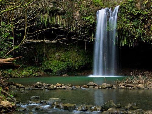 Lugar Twin Falls Maui Waterfall