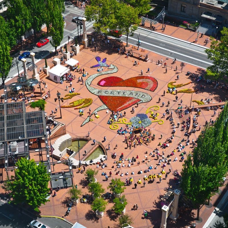 Lugar Pioneer Courthouse Square