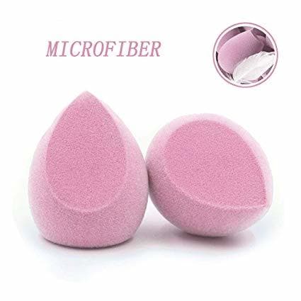 Elemento de la categoría hogar Esponja Maquillaje, Profesional de Microfibra Velvet Sponge, Latex-Free, Tecnología De Doble Capa,