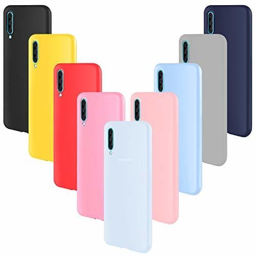 Electronic ivencase 9 × Funda Samsung Galaxy A70, Carcasa Fina TPU Flexible Cover