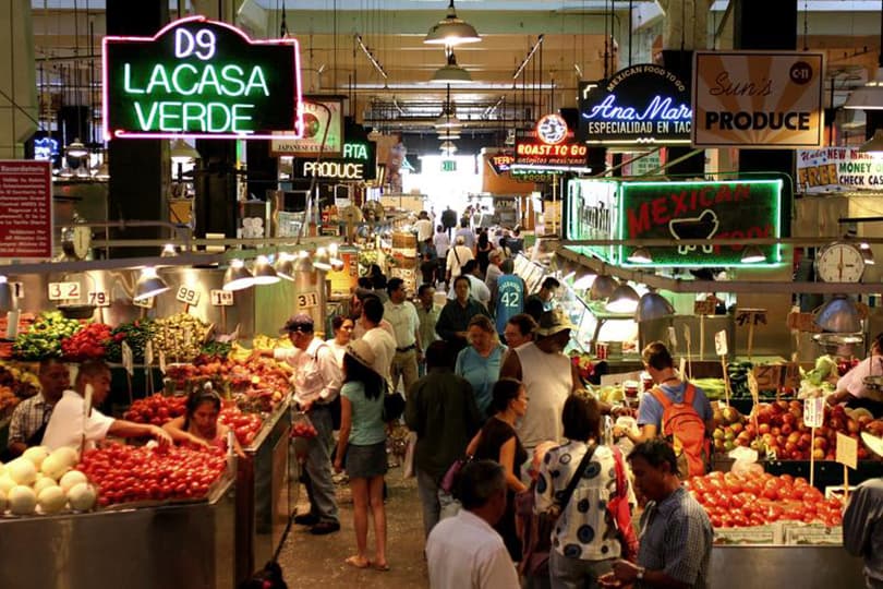 Restaurantes Grand Central Market