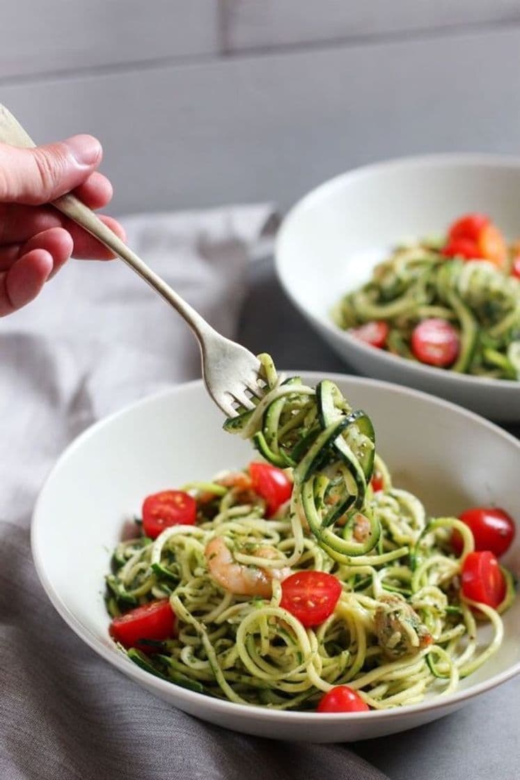 Moda receta spaghetti calabacin🍝 