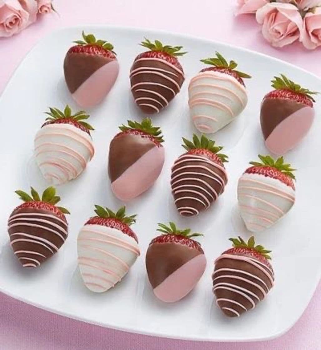 Moda fresas recubiertas de chocolate 🍓🍫 