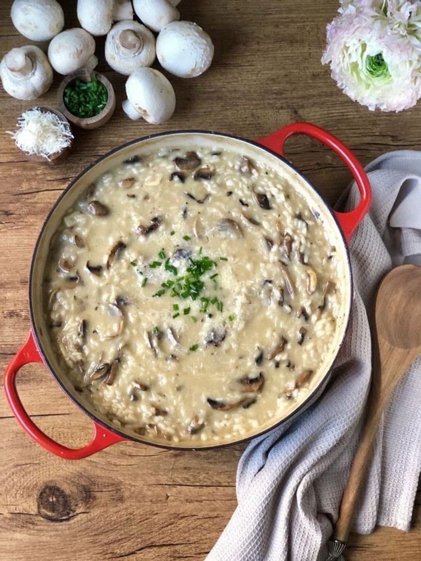 Moda risotto de champis casero🤤