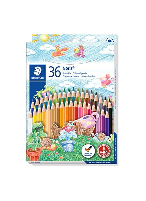 Producto Staedtler- Noris Club Caja con 36 lápices de colores, Multicolor