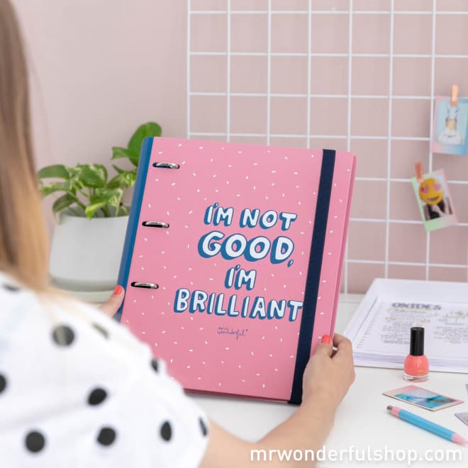 Product Carpeta con anillas - I'm not good