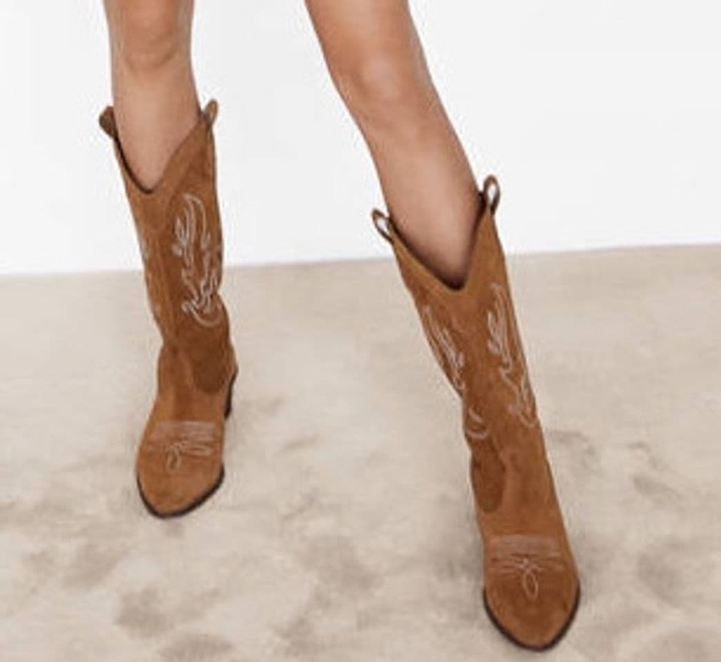 Fashion botas cowboy piel