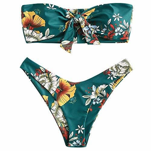 Moda UMIPUBO Traje de Baño Mujer Bikini Bandeau Bañadores Palabra de Honor con