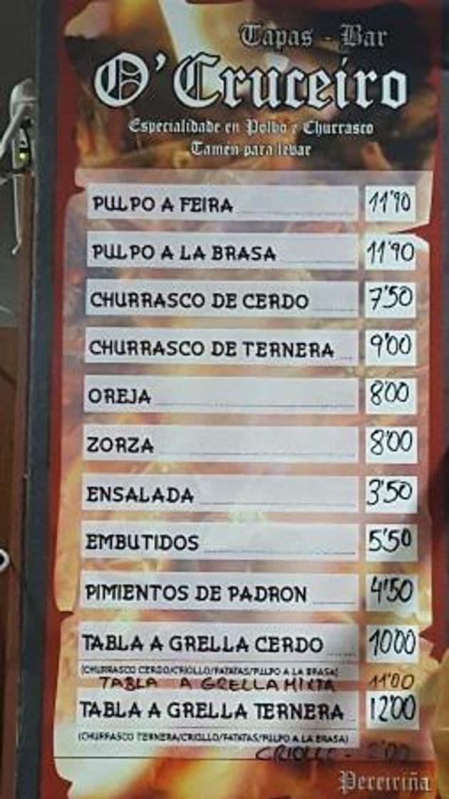 Restaurants O Cruceiro