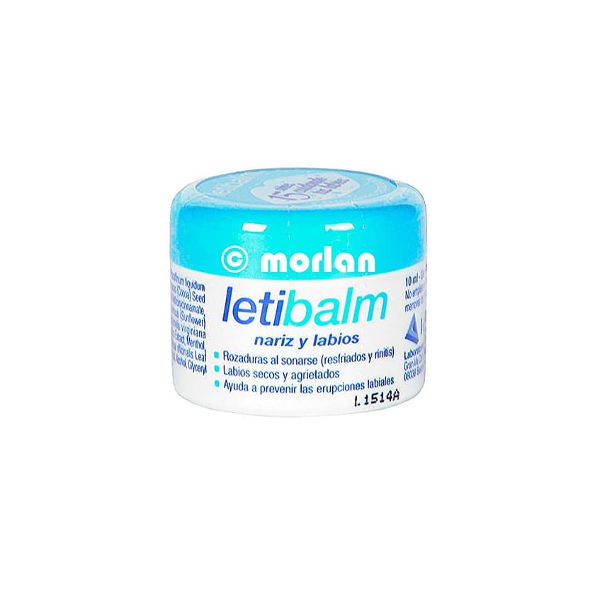 Belleza LETIBALM NARIZ Y LABIOS TARRO 10 ML